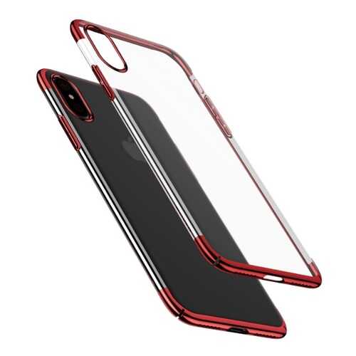 Чехол-накладка Baseus Glitter Case (WIAPIPHX-DW09) для Apple iPhone X (Red) в Билайн