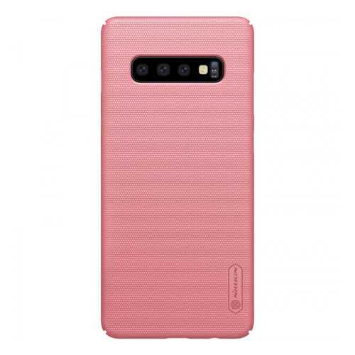 Чехол Nillkin Matte для Samsung Galaxy S10 (Розовый / Rose Gold) в Билайн