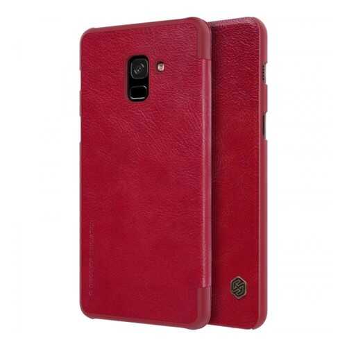 Чехол Nillkin Qin Series для Samsung A730 Galaxy A8+ 2018 Red в Билайн