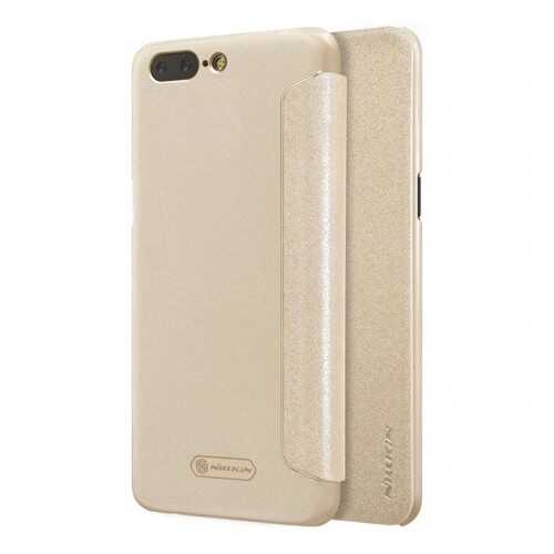 Чехол Nillkin Sparkle Series для OnePlus 5 Gold в Билайн