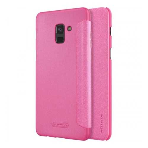 Чехол Nillkin Sparkle Series для Samsung A530 Galaxy A8 (2018) (Розовый) в Билайн