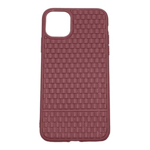 Чехол Плетение для iPhone 11 Pro Max Maroon в Билайн