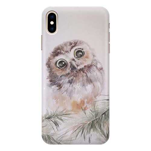Чехол RE:PA для Apple iPhone XS / X с принтом Совенок в Билайн
