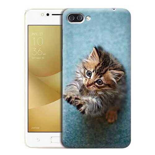 Чехол RE:PA для Asus Zenfone 4 Max ZC520KL с принтом Котёнок на голубом в Билайн