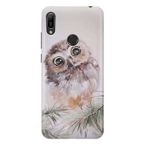 Чехол RE:PA для Honor 8A / Huawei Y6 (2019) с принтом Совенок в Билайн