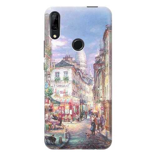 Чехол RE:PA для Huawei P Smart Z с принтом Пейзаж Монмартра в Билайн