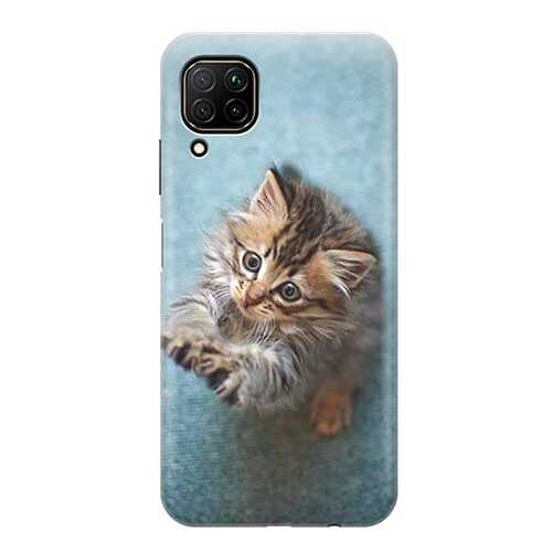 Чехол RE:PA для Huawei P40 Lite с принтом Котёнок на голубом в Билайн