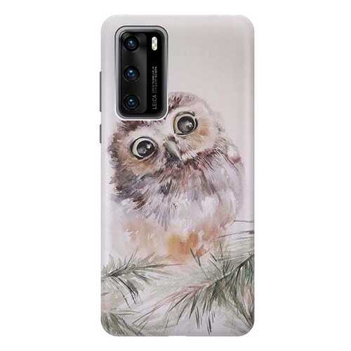 Чехол RE:PA для Huawei P40 с принтом Совенок в Билайн