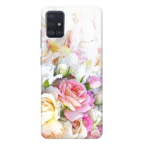 Чехол RE:PA для Samsung Galaxy A51 с принтом Нежные розы в Билайн
