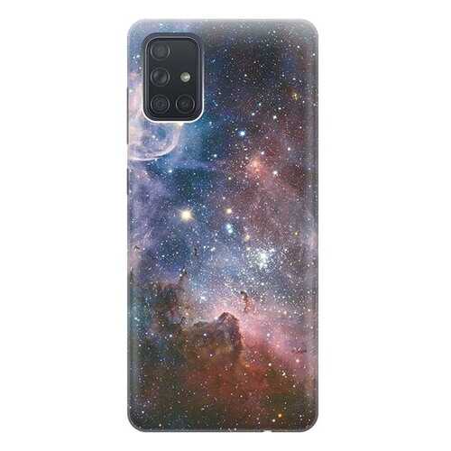 Чехол RE:PA для Samsung Galaxy A71 с принтом Космос в Билайн