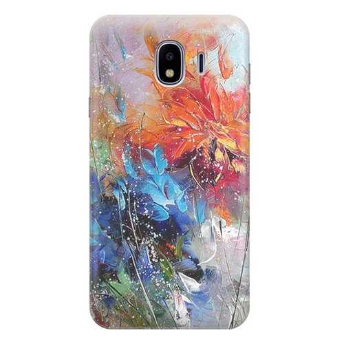 Чехол RE:PA для Samsung Galaxy J4 (2018) с принтом Весенний взрыв в Билайн