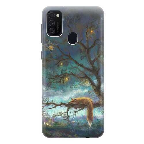 Чехол RE:PA для Samsung Galaxy M21 с принтом Лиса на дереве в Билайн