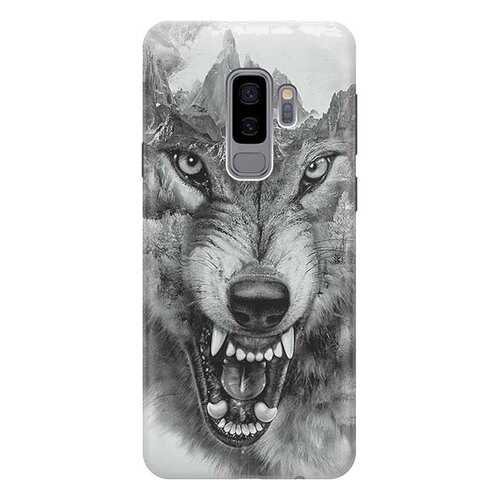 Чехол RE:PA для Samsung Galaxy S9 Plus с принтом Волк в горах в Билайн
