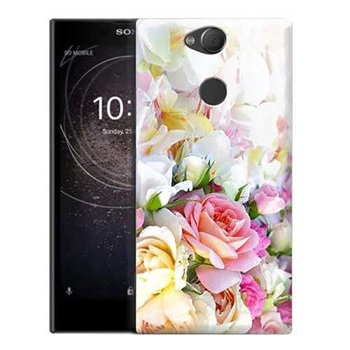 Чехол RE:PA для Sony Xperia XA2 с принтом Нежные розы в Билайн