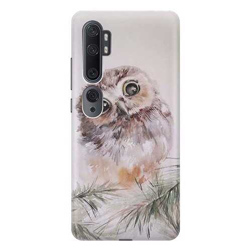 Чехол RE:PA для Xiaomi Mi Note 10 / 10 Pro с принтом Совенок в Билайн