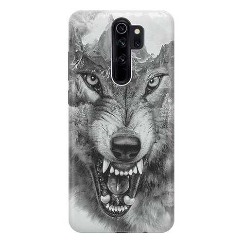 Чехол RE:PA для Xiaomi Redmi Note 8 Pro с принтом Волк в горах в Билайн