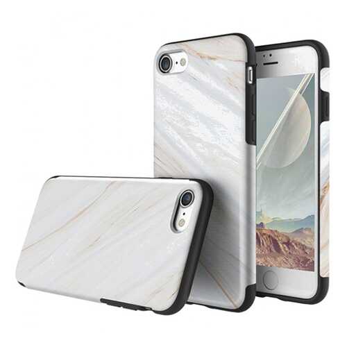 Чехол Rock Origin Series (Textured marble) для Apple iPhone 7/8 White marble в Билайн