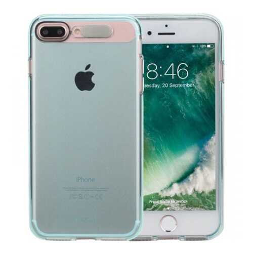 Чехол Rock Tube Series для Apple iPhone 7 plus / 8 plus Transparent Blue в Билайн
