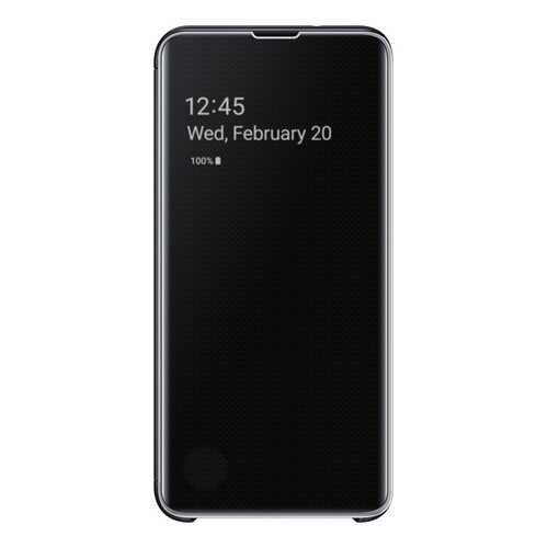 Чехол Samsung Clear View Cover для Galaxy S10E Black в Билайн