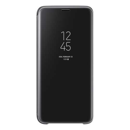 Чехол Samsung Clear View Standing Cover Black для Galaxy S9 в Билайн