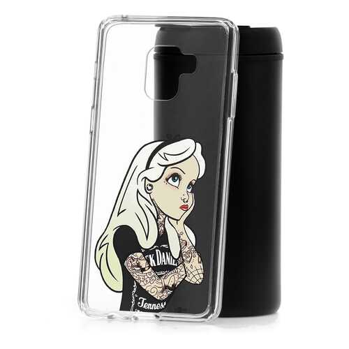 Чехол Samsung Galaxy A8+ 2018 (A730) Kruche Print Tattoo Girl в Билайн