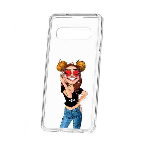 Чехол Samsung Galaxy S10 Kruche Print Smiling в Билайн