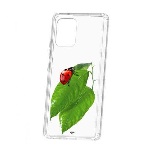 Чехол Samsung Galaxy S10 Lite Kruche Print Ladybug в Билайн