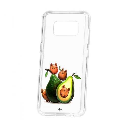 Чехол Samsung Galaxy S8 Kruche Print Авокотики в Билайн