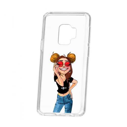 Чехол Samsung Galaxy S9 Kruche Print Smiling в Билайн