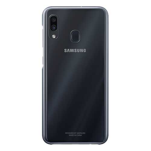 Чехол Samsung Gradation Cover для Galaxy A30 Black в Билайн