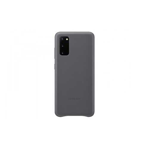 Чехол Samsung Leather Cover X1 для Galaxy S20 Grey в Билайн