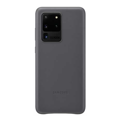 Чехол Samsung Leather Cover Z3 для Galaxy S20 Ultra Grey в Билайн