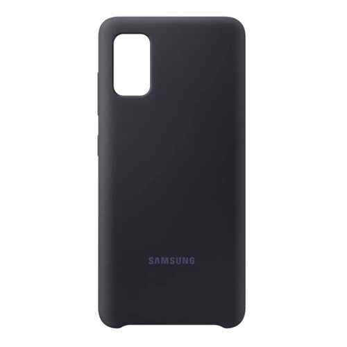 Чехол Samsung Silicone Cover для Galaxy A41 Black в Билайн