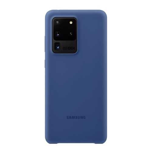 Чехол Samsung Silicone Cover Z3 для Galaxy S20 Ultra Dark Blue в Билайн