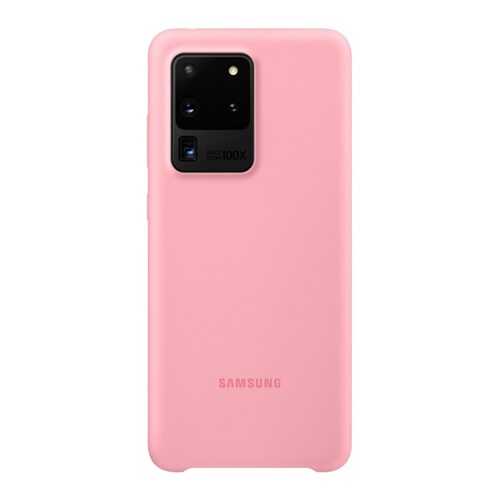 Чехол Samsung Silicone Cover Z3 для Galaxy S20 Ultra Pink в Билайн