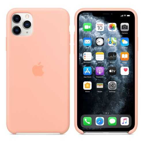 Чехол Silicone Case для Apple iPhone 11 Pro Max Grapefruit (MXW02FE/A) в Билайн