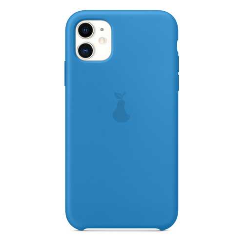 Чехол Silicone Case для iPhone 11, голубой, SCIP11-12-SURF в Билайн