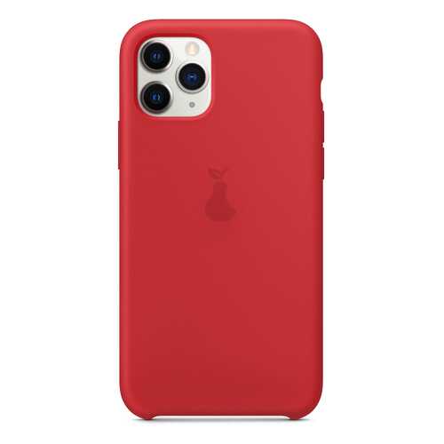 Чехол Silicone Case для iPhone 11 Pro Max Премиум, красный, SCPQIP11PM-07-PRED в Билайн