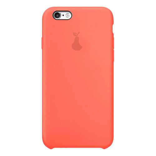 Чехол Silicone Case для iPhone 6 Plus/6S Plus, оранжевый, SCIP6SP-02-CORA в Билайн