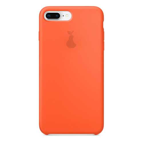 Чехол Silicone Case для iPhone 7 Plus/8 Plus, оранжевый, SCIP7P8P-02-CLEM в Билайн