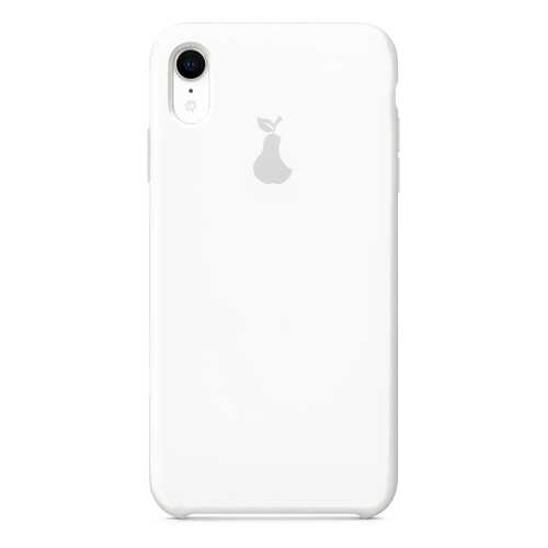 Чехол Silicone Case для iPhone XR, белый, SCIPXR-09-WHIT в Билайн