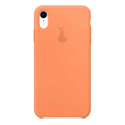 Чехол Silicone Case для iPhone XR Премиум, оранжевый, SCPQIPXR-02-CLEM в Билайн