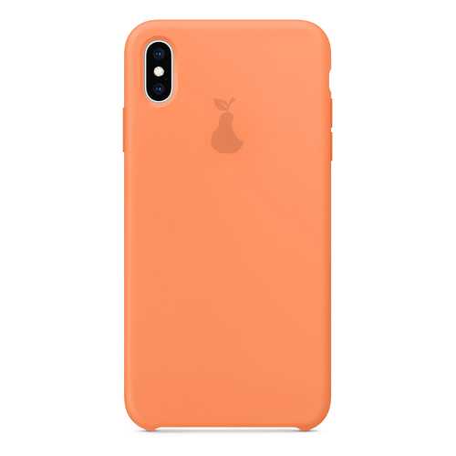 Чехол Silicone Case для iPhone XS Max Премиум, оранжевый, SCPQIPXSM-02-CLEM в Билайн