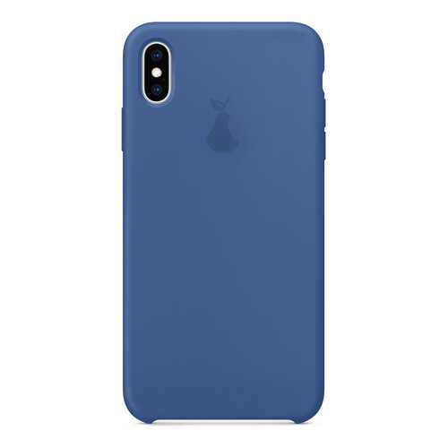 Чехол Silicone Case для iPhone XS Max, синий, SCIPXSM-46-ALAS в Билайн