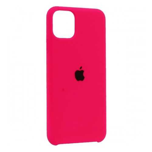 Чехол Silicone Case Lux для iPhone 11Pro Max Кислотно-розовый в Билайн
