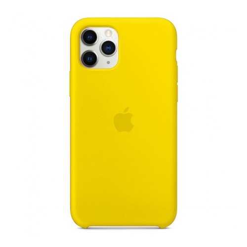 Чехол Silicone Case Lux для iPhone 11Pro Yellow в Билайн