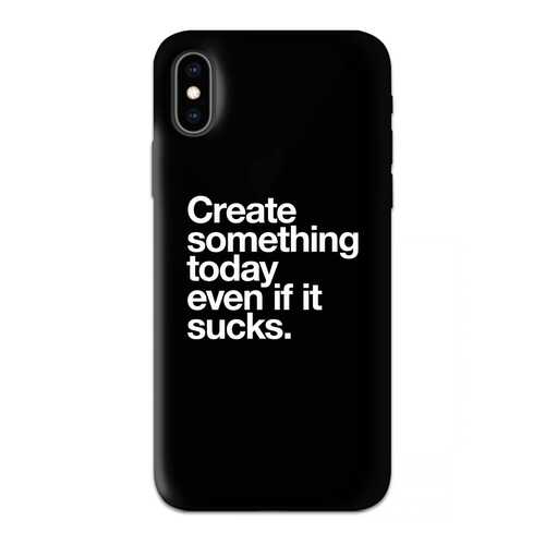 Чехол СМАКС Create something today для Apple iPhone X в Билайн