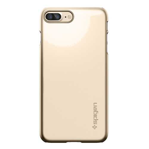Чехол Spigen Thin Fit для iPhone 8 Plus золотой в Билайн