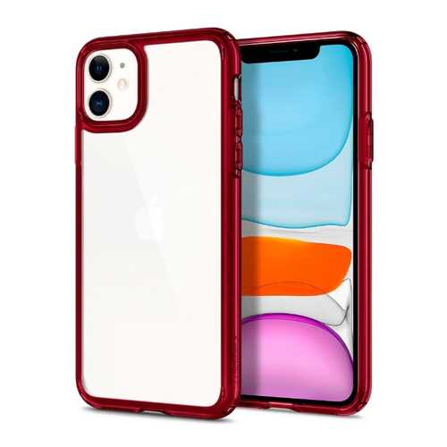 Чехол Spigen Ultra Hybrid (ACS00405) для iPhone 11 (Red) в Билайн