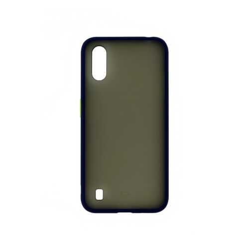 Чехол Zibelino Plastic Matte для Samsung Galaxy A01 (A015) Blue в Билайн